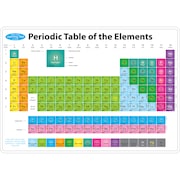 ASHLEY PRODUCTIONS Smart Poly Learning Mats, 12x17, Periodic Table of Elements, 10/Pk PK 95615